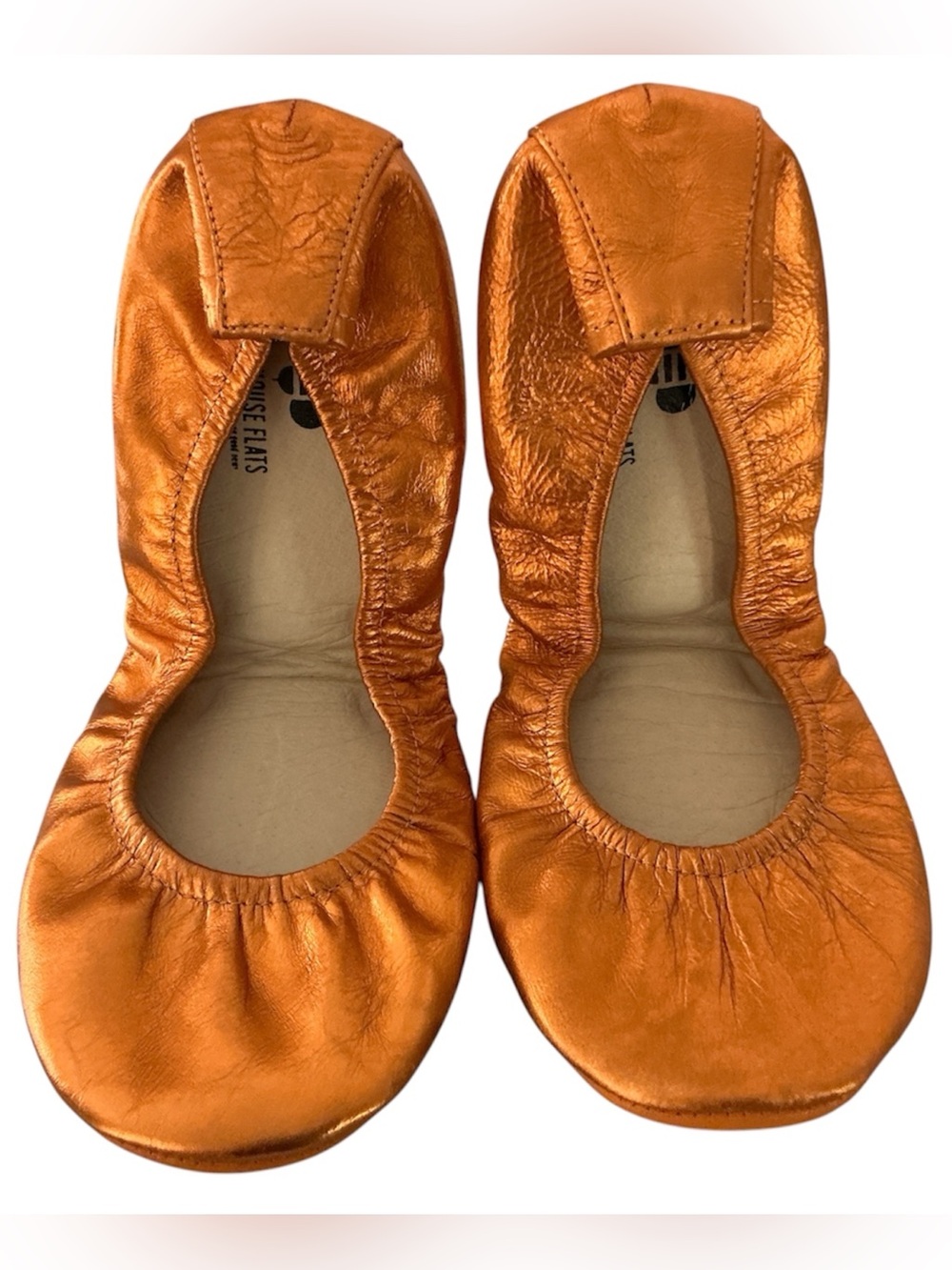 The Storehouse Flats Burnt Orange 9 NWOT